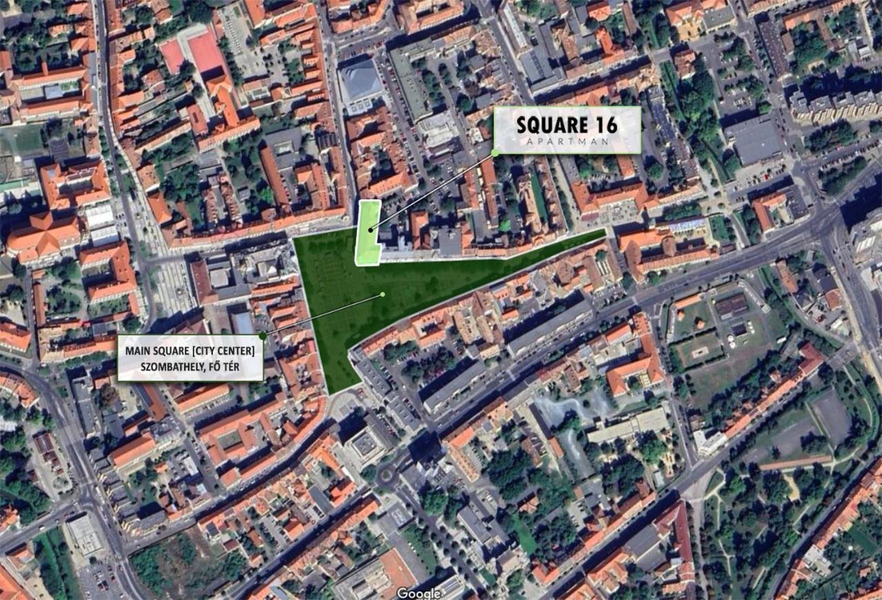 Square 16 Apartman - Absolutely Central Location With Self Check In Szombathely Kültér fotó